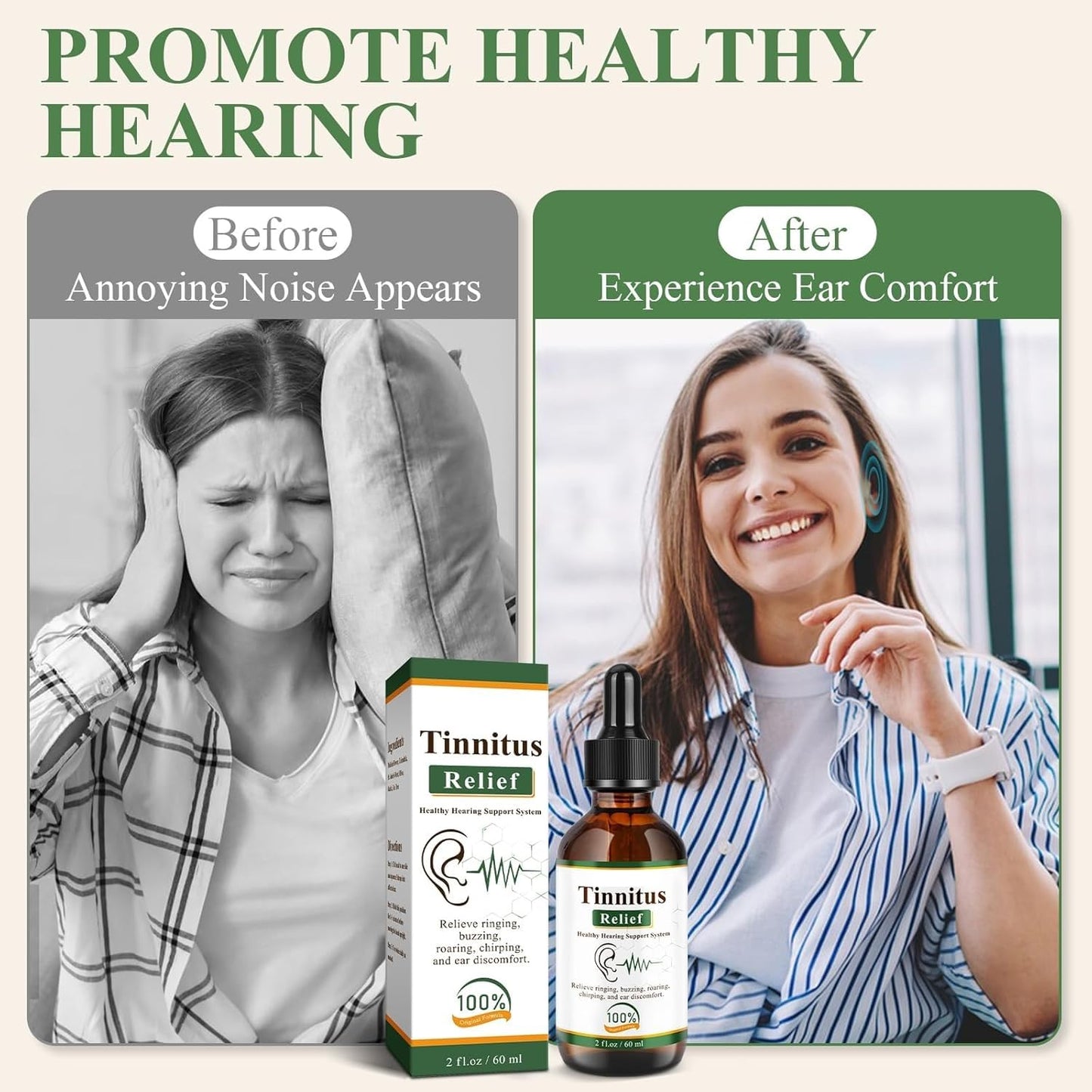 Tinnitus Relief Drops (کانوں کے مسائل کا حل)
